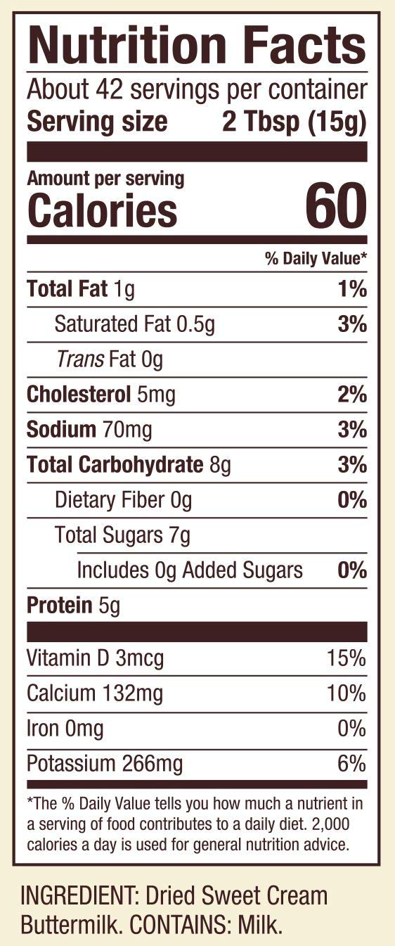 Bob's Red Mill Sweet Cream Buttermilk Milk Powder, 22 Oz - Image 7